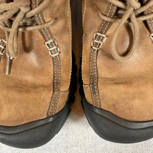 Keen Portsmouth II Mens Casual Brown Leather Shoes Size 8 Hiking - Picture 12 of 12